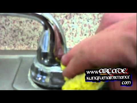 How To Clean Chrome Faucets ~ Details Removing Stubborn Calcium Deposits