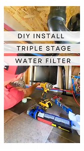 ⛔️ Don't RV without a water filter ⛔️ We use a few different water filters in our RV. An inline water filter at the spigot and we mounted our triple stage filter permanently in the basement of our 5th wheel. ✅️ safe for drinking ✅️ protects plumbing ✅️ change filters every 90 days Do you drink the water from your RV? #rvlife #camping #camperlife #waterfilter #travelfamily | Boundless Bronnekes