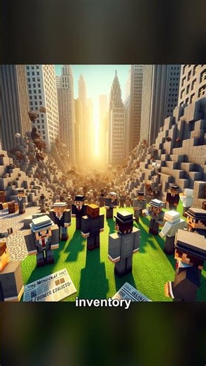 The Entire Server Economy Crashed in 1929 #minecraft #history #shorts