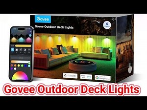 Govee Outdoor Deck Lights #govee Unboxing and set up 💡