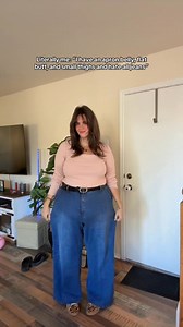 I love these Fashion Nova plus size jeans as someone plus size with an apron belly. I’ve been wearing them every single week. They’re true to size, non stretch, long for the tall girls, and are high waisted and wide leg. #plussizejeans #jeans #plussizedenim #widelegjeans | Lindsey Baker, Apron Belly Girlie