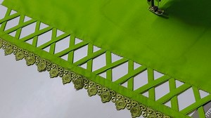216K views · 10K reactions | Learn how to stitch Latest Trouser and Sleeve design Using easy sewing tips and tricks worth learning ! / Make this Beautiful and Stylish Border Design for Trouser and Sleeve #sewing #fashion #design #sewingtipsandtricks #palazzodesign #kurti #neck | Ghori fashion designer | Facebook