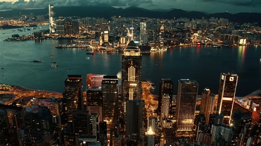 Hong Kong's Skyline Wonders Revealed in Aerial Drone Footage