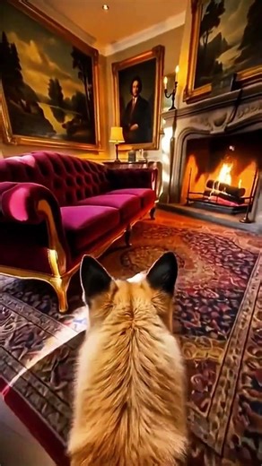 Fox POV exploring a mysterious luxury shelter #wildlife #speciespov