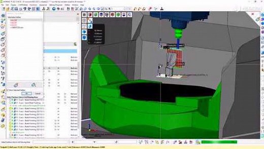 WORKNC 2021版 五轴异形刀加工提高计算速度、提升加工效率