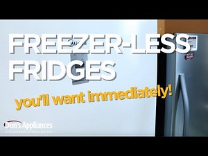Freezer-less Refrigerators You'll Want Immediately