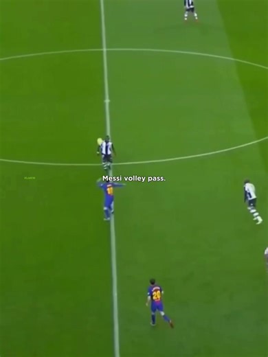 Incredible Messi Volley Pass Highlights 💥