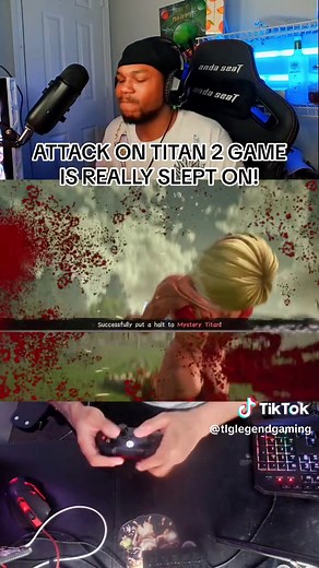 ATTACK ON TITAN 2 IS EXTREMELY FUN! BEST GAME I PLAYED IN A LONG TIME #gaming #fyp #tlglegend #attackontitan #viral #trending #game