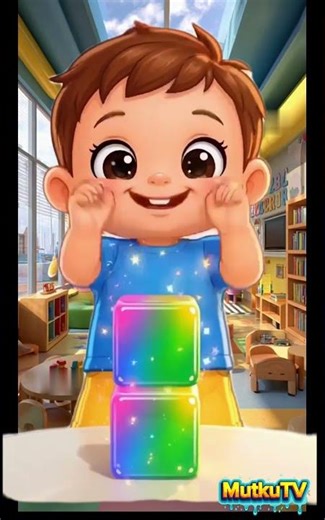 🎉 Fun with Stacking Blocks 🧸 | Learning Shapes & Colors | Kids Song | MutkuTV shorts