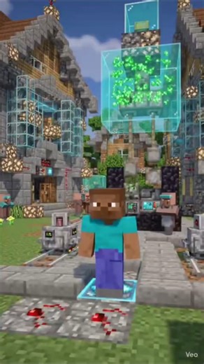 Minecraft digital village of stave #minecraftshorts