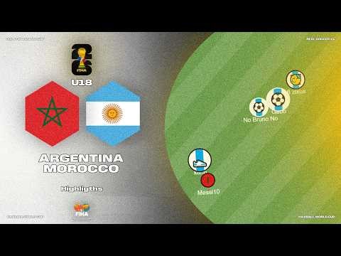 🇲🇦 MOROCCO vs ARGENTINA 🇦🇷 I HAXBALL U18 WORLD CUP RSX4 2026 🏆🌍