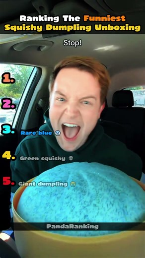 Ranking The Funniest squishy dumpling unboxing moments 🥟😭 #shorts #squishy #unboxing