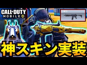 【CoD:MOBILE】M13に特殊サイトの神スキン実装！バトロワにオススメ【CoDモバイル】