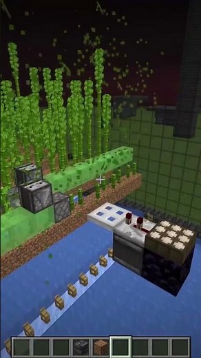 How to make an Automatic Bamboo Farm in Minecraft!