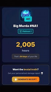 How much time have I actually wasted on League of Legends? 💀