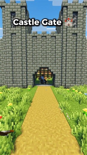 Minecraft Castle Gate