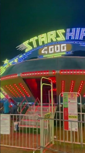 When I used to ride it was the Gravitron!! Check out the Starship 4000 at The Central Florida Fair!