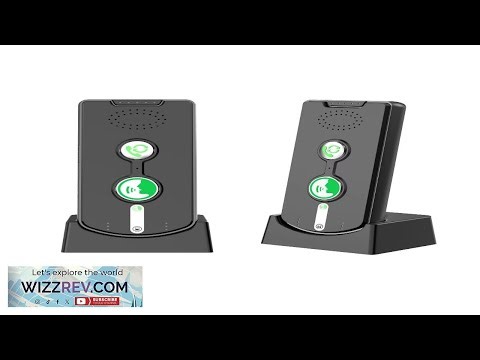 2.4Ghz Wireless Voice Caller Long Distance Audio Door Phone Intercom 500m Range