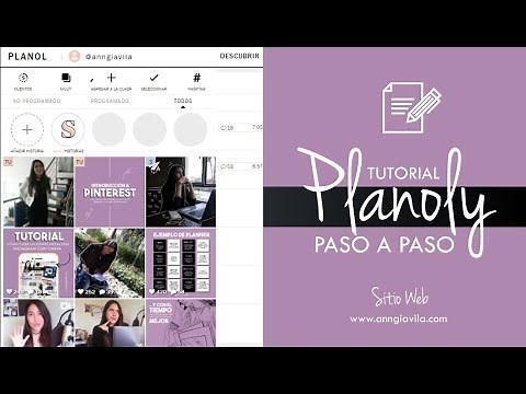 [TUTORIAL] Cómo usar Planoly - Anngi Avila