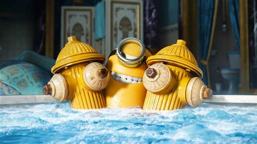 Kevin, Stuart & Bob start their journey to gimme a ticket for an airplane minions