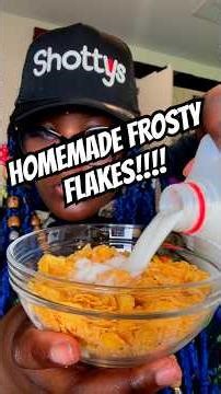 I used POPCORN To Make frosted corn Flakes (I Doubt it) … lets prove it #food #foodie #foodlover