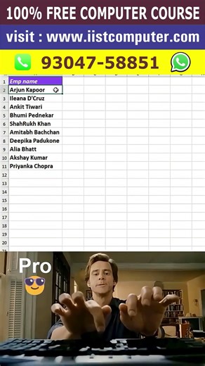 How to remove surname in excel #excel #computereducation #exceltips #computercourses #exceltricks