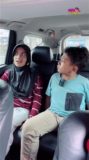 FEBY DOESN'T WANT TO EXCHANGE SEATS WITH AZKA😅🙏 #comedy #humor #funny #freshentertainment #trending