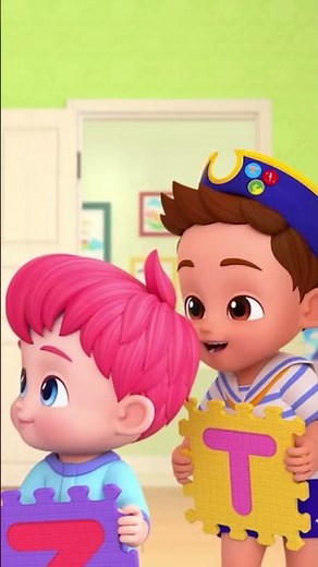 A B C D E F G🎶 べべフィンとABCの歌 #べべフィン #子どもの歌 #子供向け英語