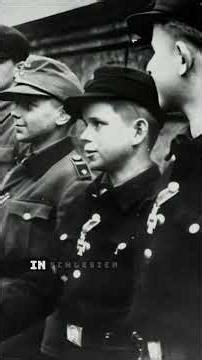 What became of the boy to whom Hitler awarded the Iron Cross?