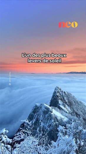 L’un des plus beaux levers de soleil