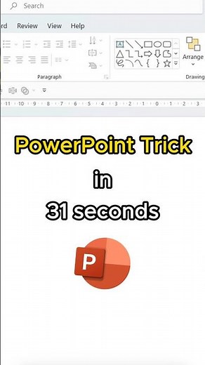 Professional SLIDE DESIGN in PowerPoint in 31 seconds 🤯 #powerpoint #tutorial #presentation
