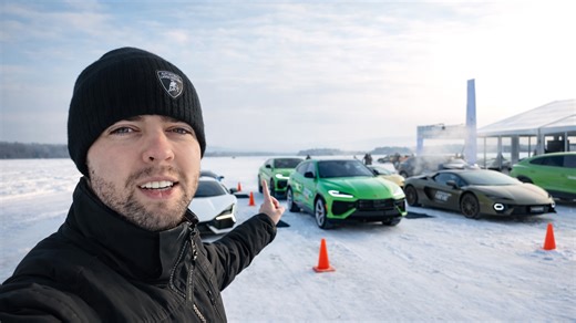 Inside Lamborghini’s $16,500 ice driving experience