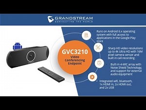 GVC3210 Innovative Conferencing Endpoint