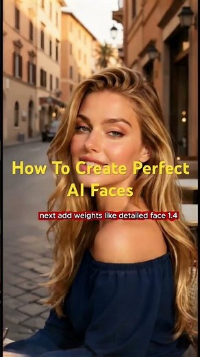 How to Get Perfect AI Faces Every Time (Prompting Secrets) #AITips #PerfectFaces #AIBabe