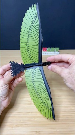 3D Printed One Layer Flying Pegasus | Best Things to 3D Print