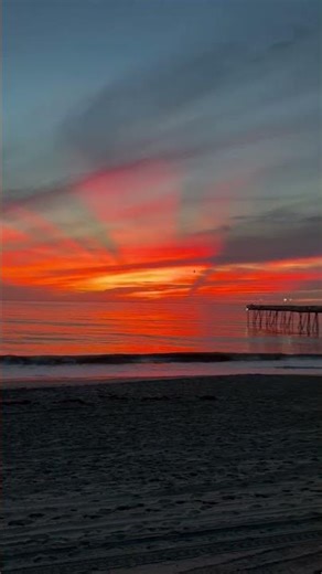 A Stunning Sunrise on the Outer Banks! #Travel #Sunrise #OBX