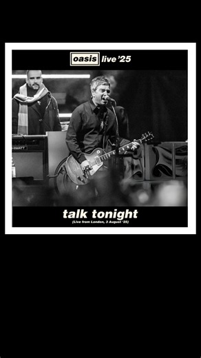 Talk Tonight at Wembley 3rd August! Possibly thinking about dropping a bootleg cd single of this?? Let me know if interested! #oasis #talktonight #live25 #manchester #fyp