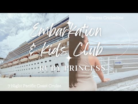 Embarkation & Kids Club | Ruby Princess | Cruise