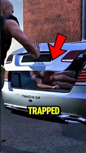 Trapped in a Car Trunk! 😱🚗 The Escape Trick That Could Save Your Life