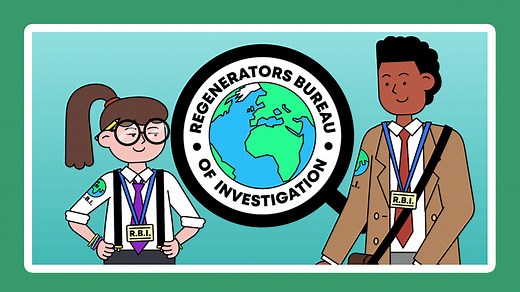 Climate Detectives by The Regenerators - KS2 climate change free game - sustainability science and geography skills for primary school - BBC Bitesize