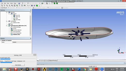 ANSYS Aqwa Video Tutorial for Beginners (One Ship)