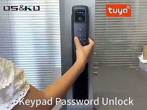 3D Face Recognition Fully Automatic Smart Lock WiFi App Fingerprint Keyless