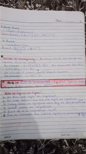short notes of class 11 physics chapter 1 units and measurements....