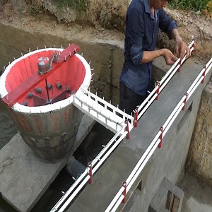 5.1M views · 13K reactions | Hydroelectric Dam Built with Turbine in the Middle of the Lake | DIY & Crafts | Facebook