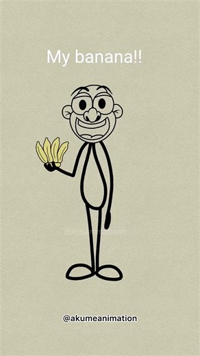 Funny Banana Animation for Laughter