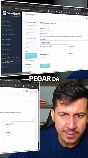 Configuração de E-mail: SMTP, Porta e SSL em Detalhes! #shorts
