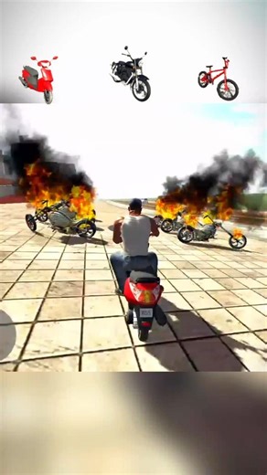 all bike vs ghost bike in Indian bike driving 3D #gaming #ghostbike