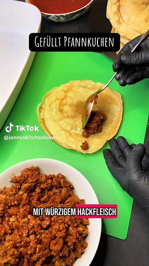 Gefüllte Pfannkuchen: Einfaches Rezept für alle