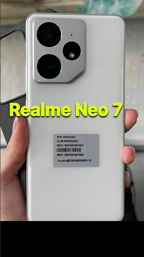 Realme Neo 7 First Look & Review | 50MP Beast + Dimensity 9400E | ₹30K Killer?