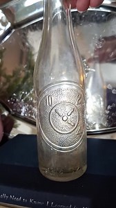 Vintage Dr. Pepper Bottle: Debossed Clock Design, 6 1/2 Oz Clear Glass - Etsy